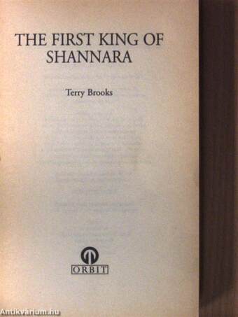 The First King of Shannara