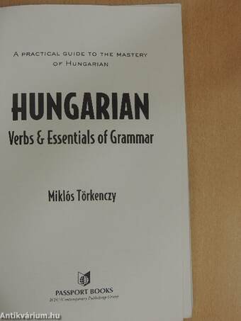 Hungarian Verbs & Essentials of Grammar