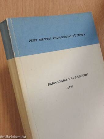 Pedagógiai pályázatok 1971