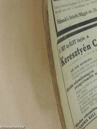 Keresztyén Család és Református Hiradó képes naptára az 1938-ik közönséges évre