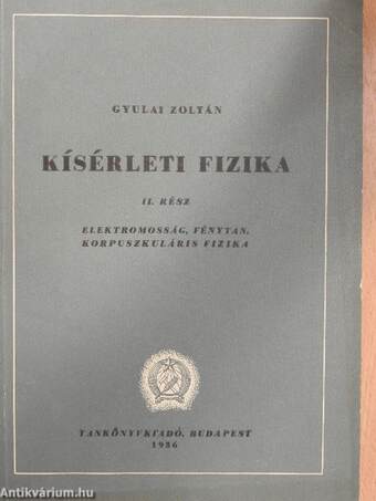 Kísérleti fizika II.