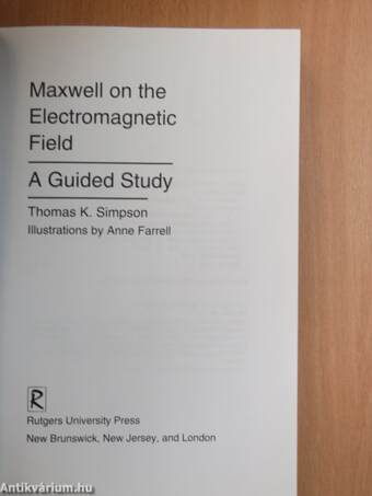 Maxwell on the Electromagnetic Field