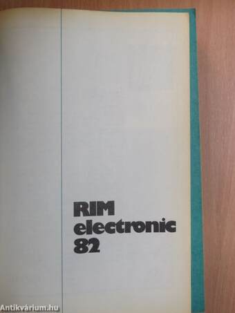 RIM Electronic '82