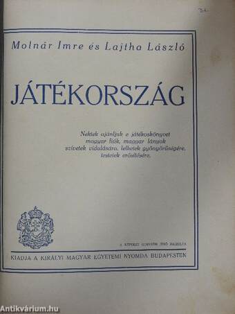 Játékország