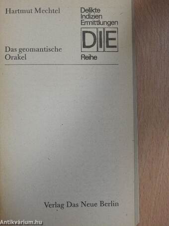 Das geomantische Orakel