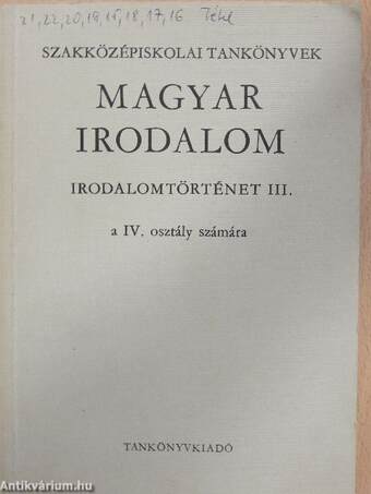 Magyar Irodalom IV.