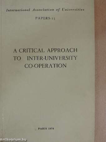 A Critical Approach to Inter-University Co-operation