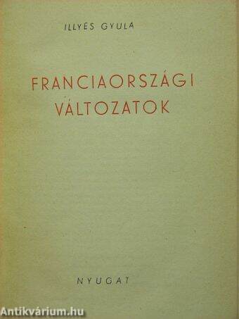 Franciaországi változatok