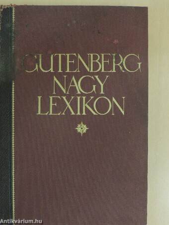 Gutenberg Nagy Lexikon III. (töredék)