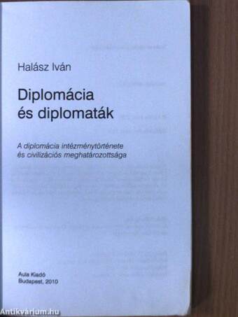 Diplomácia és diplomaták