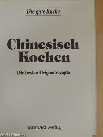 Chinesisch Kochen