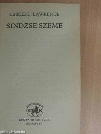 Sindzse szeme