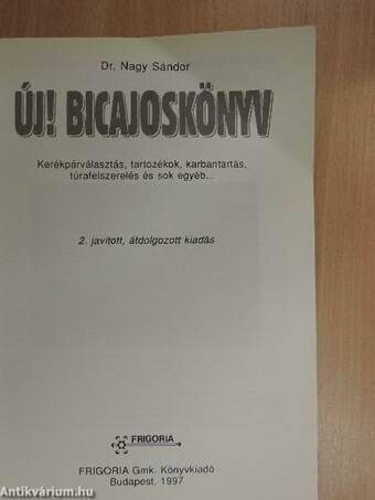 Új! Bicajoskönyv