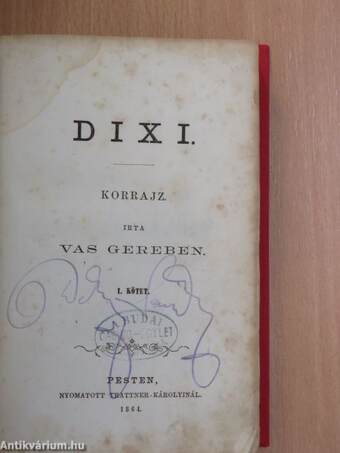 Dixi I-II.