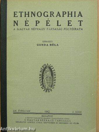 Ethnographia - Népélet 1942/2.