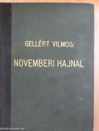 Novemberi hajnal