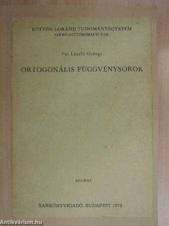 Ortogonális függvénysorok