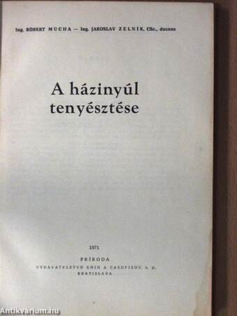 A házinyúl tenyésztése