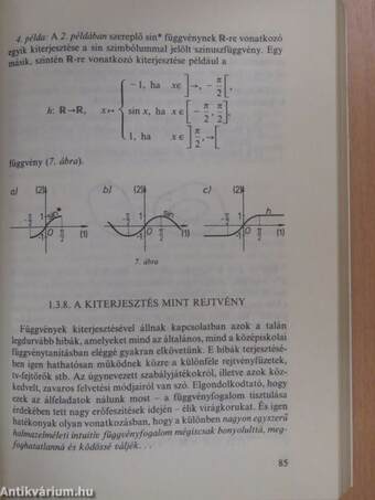 Matematikai analízis a középiskolában (dedikált példány)