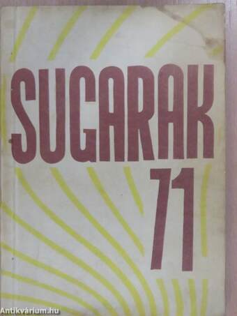 Sugarak 1971. (dedikált példány)
