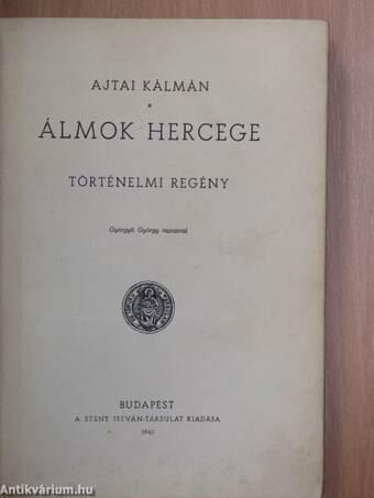 Álmok hercege