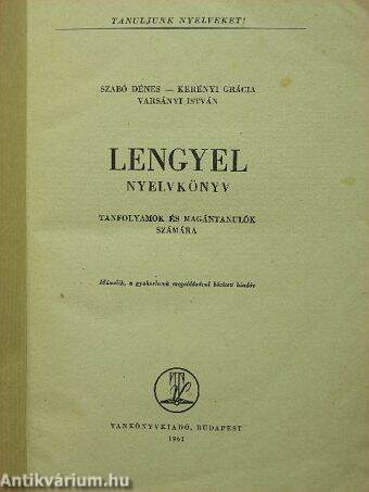 Lengyel nyelvkönyv