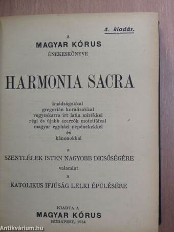 Harmonia Sacra