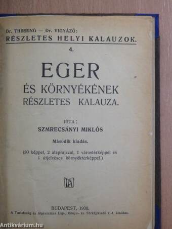 Eger és környékének részletes kalauza/Gyöngyös részletes kalauza