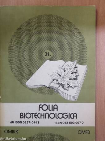 Folia Biotechnologica 31.