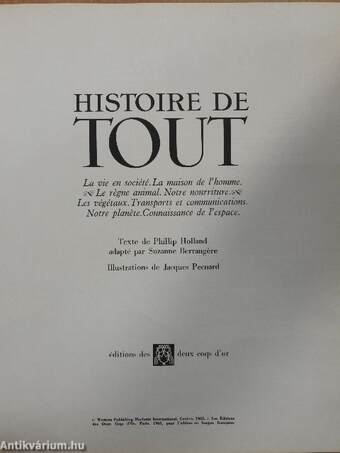 Histoire de Tout