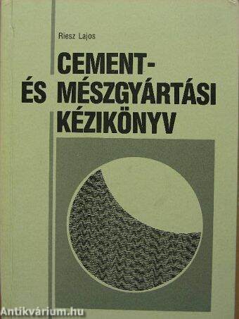 Cement- és mészgyártási kézikönyv
