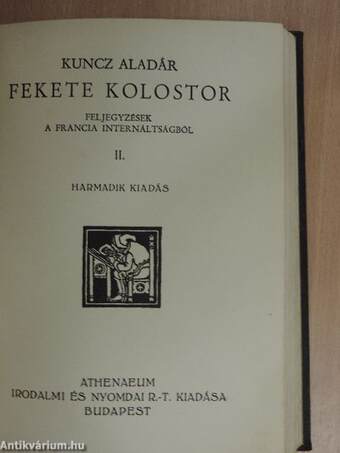 Fekete kolostor I-II.