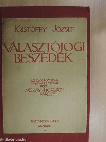 Választójogi beszédek