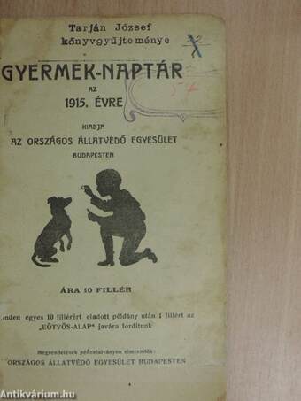 Gyermek-naptár az 1915. évre