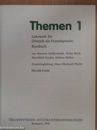 Themen 1 - Kursbuch