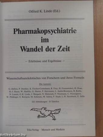 Pharmakopsychiatrie im Wandel der Zeit