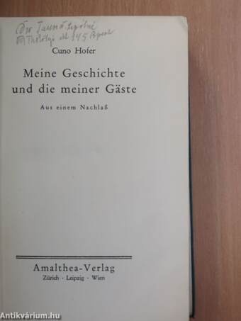 Meine Geschichte und die meiner Gäste