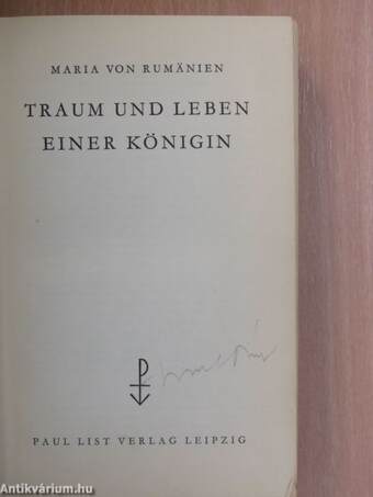 Traum und Leben einer Königin