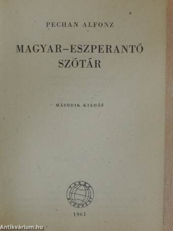 Magyar-eszperantó szótár