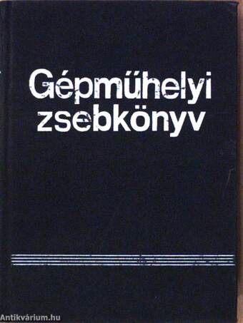 Gépműhelyi zsebkönyv