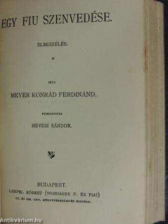 Arden Enoch/Huszárszerelem/Válogatott magyar népballadák/Énekek éneke/Fáy András válogatott meséi/A medve/Hajótöröttek/Egy fiu szenvedése/Helvila