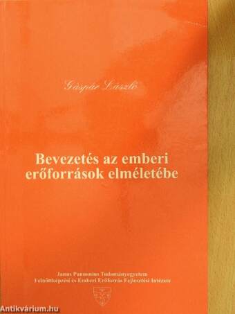 Bevezetés az emberi erőforrások elméletébe