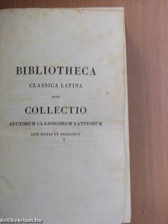 Bibliotheca Classica Latina - 52 kötetes gyűjtemény (nem teljes sorozat)