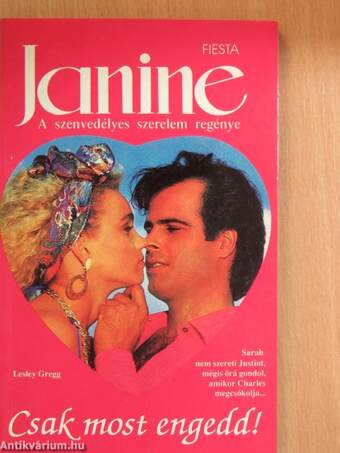 "46 kötet szerelmes regény a Janine sorozatból"