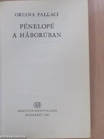 Pénelopé a háborúban