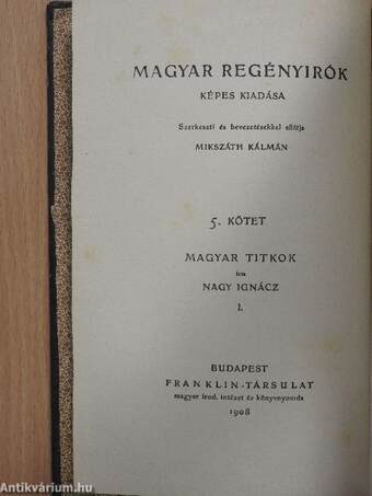 Magyar titkok I-III.