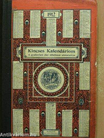 Kincses Kalendáriom 1912