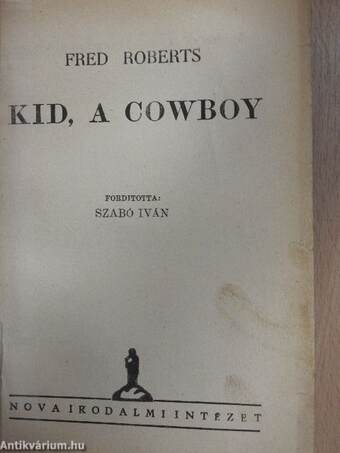 Kid, a cowboy