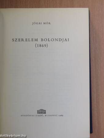 Szerelem bolondjai