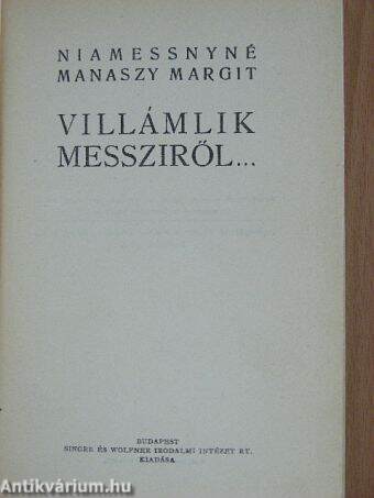 Villámlik messziről...